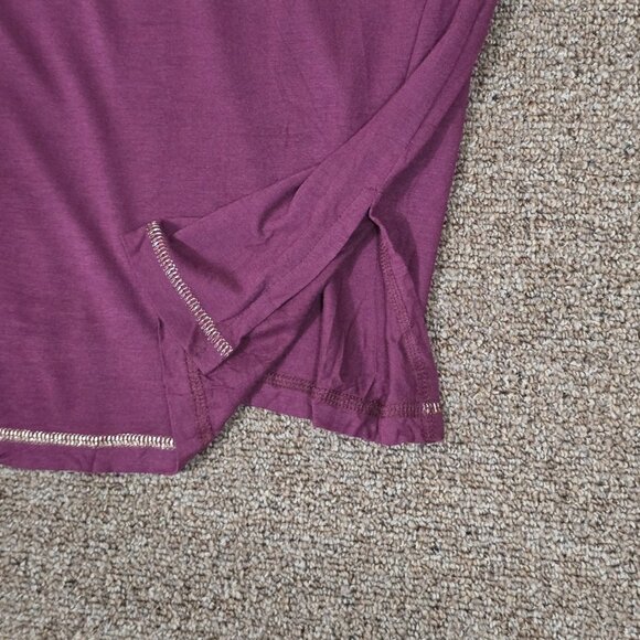 Harry Potter Heading Home to Hogwarts Nightie Night Dress Burgundy Sz Medium-NWT - Picture 8 of 8